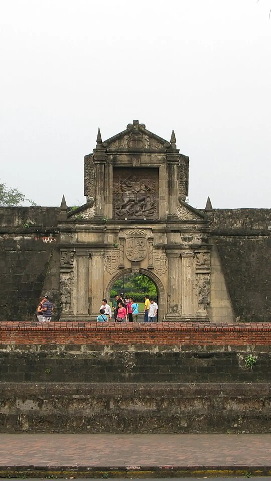 Fort Santiago gate, Intramuros, Manila